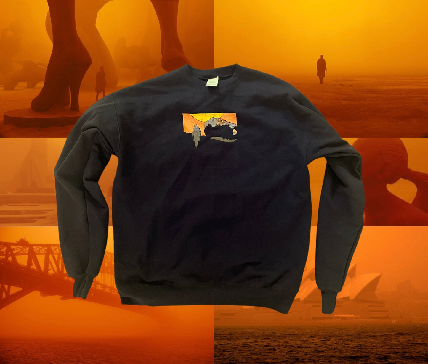 Blade Runner 2049 Inspired Embroidered Crewneck (Medium)