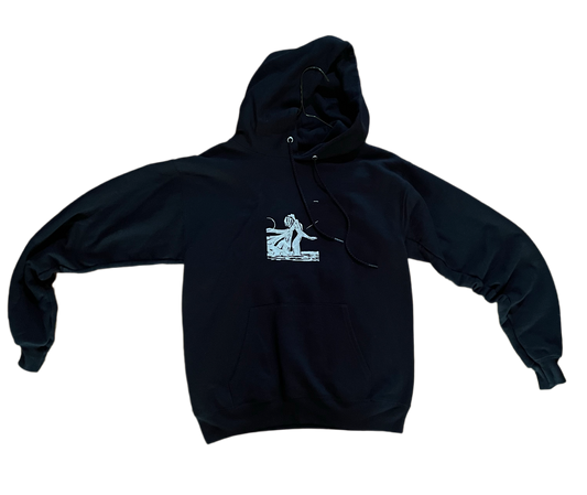 Third Impact Rei Embroidered  Hoodie (Small)