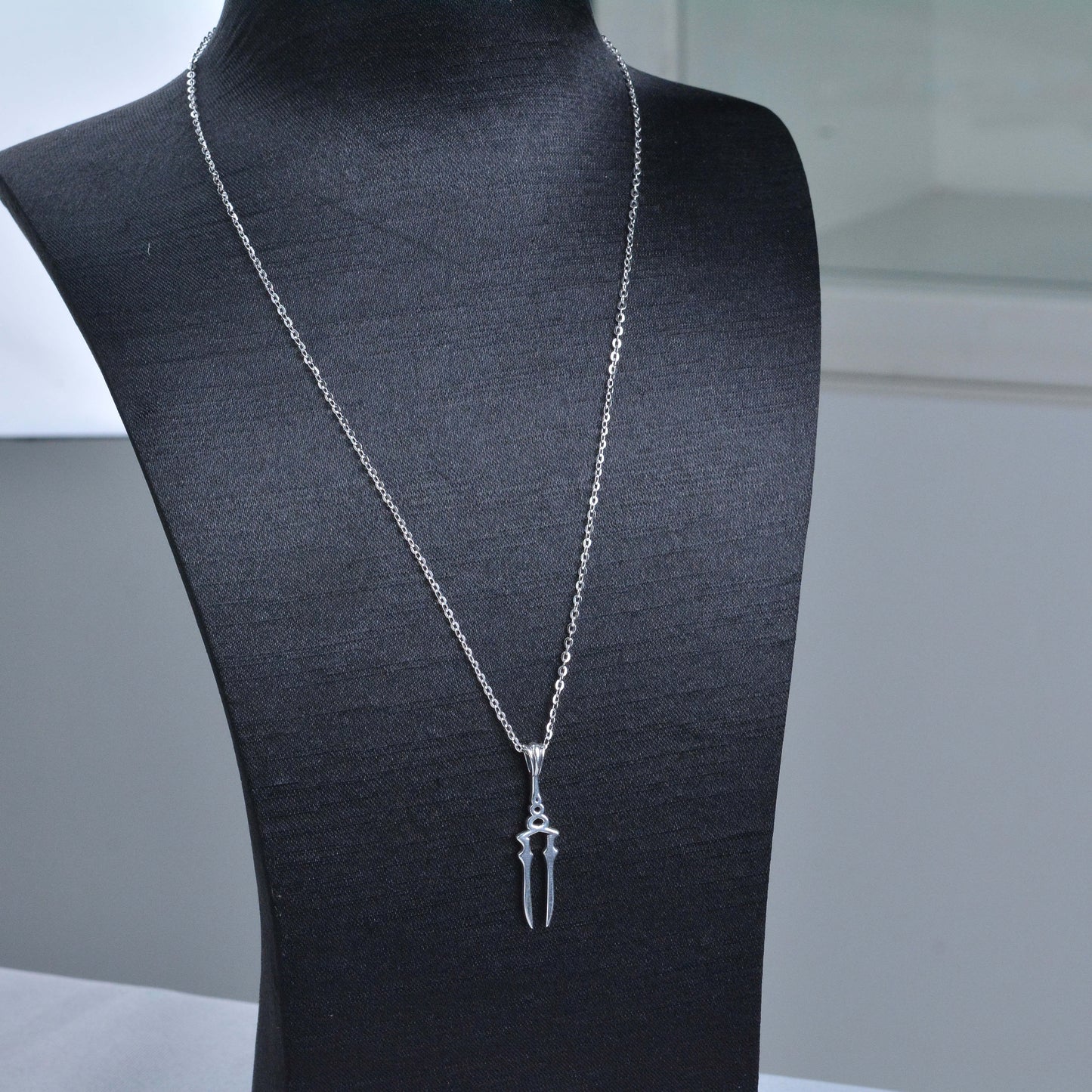 Spear Pendant 925 Sterling Silver Necklace