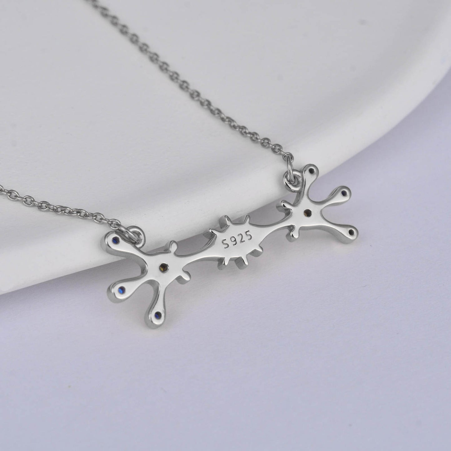 Tenth Angel Sterling Silver Necklace