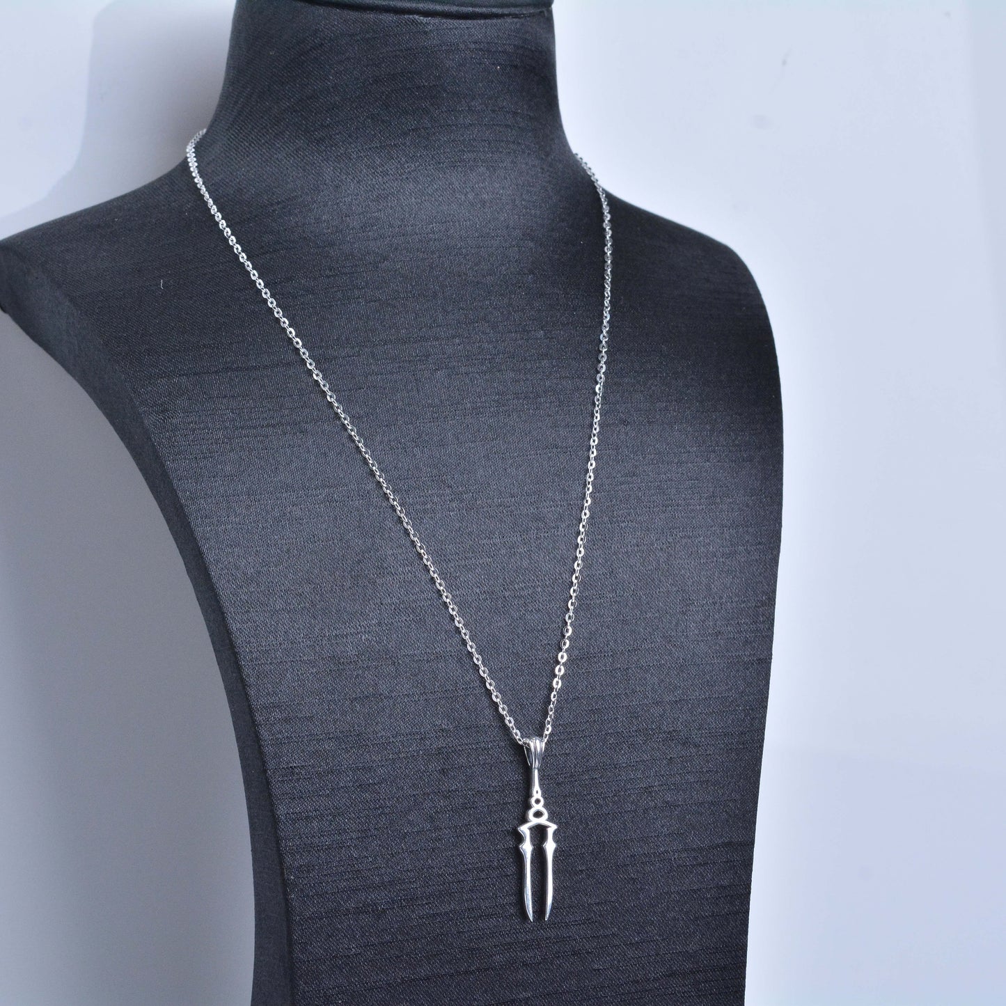 Spear Pendant 925 Sterling Silver Necklace