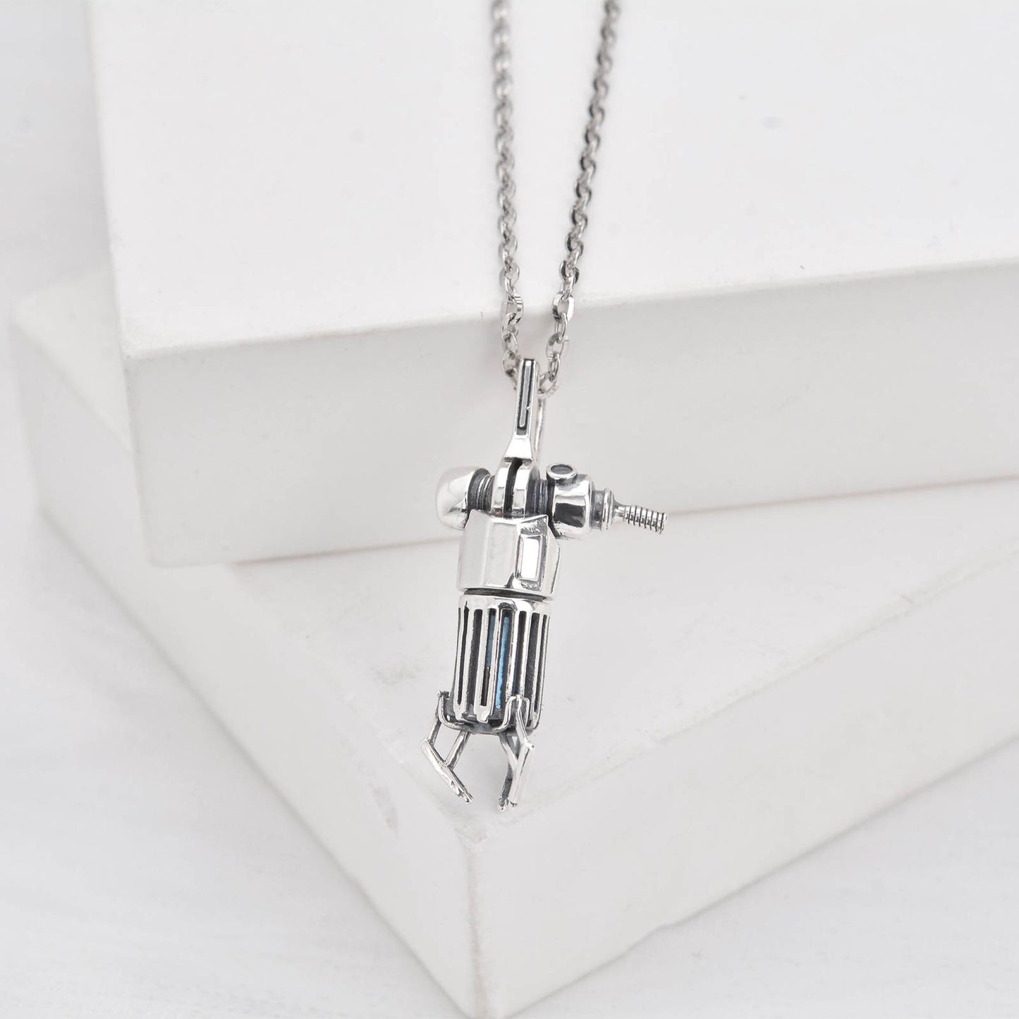 Garry’s Grabby Gun Sterling Silver Pendant Necklace